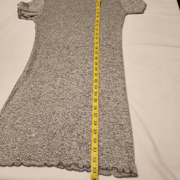 Gray Knit Sweater Dress Size L - Picture 10 of 12